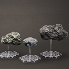 小惑星 (S)(M)(L)サイズセット リアルカラーVer.　劇的演出SERIES 01<br />NONスケール塗装済み完成品フィギュア