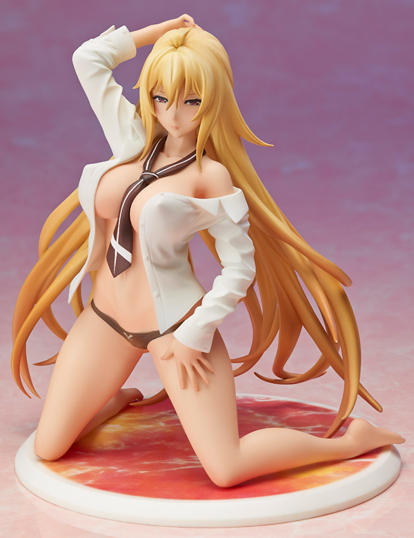 極美Girls Glamorous『ヴァルキリードライヴ マーメイド』<初版> 敷島魅零 YシャツVer. 1/10スケール塗装済み完成品フィギュア <美少女の香り付き成型>